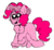 Size: 1181x1083 | Tagged: safe, artist:pinkiespresent, pinkie pie, spirit of hearth's warming presents, pony, a hearth's warming tail, g4, female, heart eyes, kidcore, pinkie's present, simple background, solo, transparent background, wingding eyes