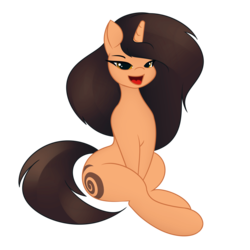 Size: 2000x2000 | Tagged: safe, artist:eqamrd, oc, oc only, oc:amiona, pony, unicorn, 2019 community collab, derpibooru community collaboration, female, high res, looking at you, mare, simple background, smiling, solo, transparent background
