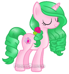 Size: 466x497 | Tagged: safe, artist:doroshll, oc, oc only, pony, unicorn, eyes closed, female, mare, simple background, solo, transparent background