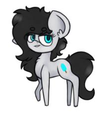 Size: 1147x1341 | Tagged: safe, artist:claudearts, oc, oc only, oc:frostie, earth pony, pony, 2019 community collab, derpibooru community collaboration, cutie mark, eyeshadow, makeup, simple background, solo, transparent background