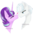 Size: 969x1000 | Tagged: safe, artist:doroshll, double diamond, starlight glimmer, pony, g4, bust, female, male, portrait, ship:glimmerdiamond, shipping, simple background, straight, transparent background