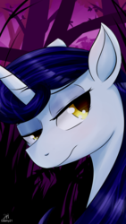 Size: 2160x3840 | Tagged: safe, artist:dashy21, moonlight raven, pony, unicorn, g4, female, high res, mare, solo