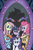 Size: 1054x1587 | Tagged: safe, artist:sibsy, edit, idw, official comic, applejack, fluttershy, king sombra, pinkie pie, rainbow dash, rarity, twilight sparkle, friendship is magic #18, g4, my little pony: friendship is magic (idw), reflections, spoiler:comic, comic, comic cover, cover, cover art, dark mirror universe, equestria-3, magic mirror, mane six, no logo, textless