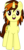 Size: 1794x3715 | Tagged: safe, artist:light bulb, oc, oc only, oc:lightbulb, pony, unicorn, 2019 community collab, derpibooru community collaboration, brony, brown eyes, brown mane, lightbulb, male, original character do not steal, ponysona, simple background, smiling, solo, stallion, transparent background, two toned hair, yellow