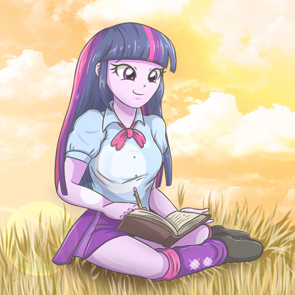 Anime Girls with White Hair-Equestria Girls meme. by brandonale on  DeviantArt