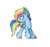 Size: 1595x1504 | Tagged: safe, artist:jessyxkisuxkata, rainbow dash, pegasus, pony, g4, alternate hairstyle, alternate universe, base used, colored wings, multicolored wings, simple background, transparent background, unshorn fetlocks