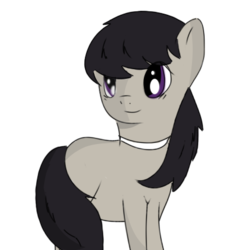 Size: 436x441 | Tagged: safe, artist:zoekleinman, octavia melody, earth pony, pony, g4, cute, female, solo