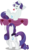 Size: 1692x2946 | Tagged: safe, artist:psychoanalyticbrony, artist:wicklesmack, edit, editor:slayerbvc, vector edit, rarity, pony, unicorn, g4, away from viewer, bedroom eyes, butt, elusive, female, flirting, flower, looking forward, male, mare, mouth hold, on table, plot, rose, rule 63, self ponidox, selfcest, ship:rararararara, ship:rarilusive, shipping, stallion, straight, table, vector