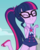 Size: 755x955 | Tagged: safe, screencap, sci-twi, twilight sparkle, equestria girls, equestria girls specials, g4, my little pony equestria girls: better together, my little pony equestria girls: forgotten friendship, clothes, cropped, cute, eyes closed, feet, female, flip-flops, geode of telekinesis, magical geodes, sandals, sci-twi swimsuit, sleeveless, solo, swimsuit, twiabetes