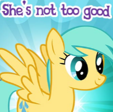 Size: 231x228 | Tagged: safe, gameloft, sunshower raindrops, pegasus, pony, g4, cropped, female, mare, meme, solo, wow! glimmer