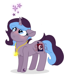 Size: 529x620 | Tagged: safe, artist:superrosey16, oc, oc only, oc:starla moon, pony, unicorn, female, mare, simple background, solo, transparent background