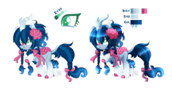 Size: 1804x988 | Tagged: safe, artist:sugaryicecreammlp, oc, oc only, kirin, female, simple background, solo, transparent background