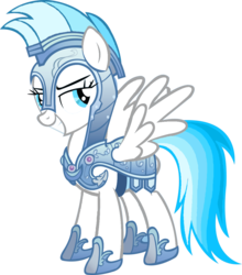 Size: 1024x1161 | Tagged: safe, artist:snowy-arc, oc, oc only, oc:lesa castle, pegasus, pony, armor, female, guardsmare, mare, royal guard, simple background, solo, transparent background