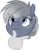Size: 388x501 | Tagged: safe, artist:breloomsgarden, oc, oc only, oc:artemis, hippogriff, ear piercing, earring, emoji, emotes, eye clipping through hair, female, frown, hand, head, jewelry, looking up, meme, piercing, raised eyebrow, simple background, skeptical, solo, thinking, transparent background, ych result, 🤔