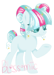 Size: 291x404 | Tagged: safe, artist:blossomic, oc, oc only, earth pony, pony, female, mare, simple background, solo, transparent background