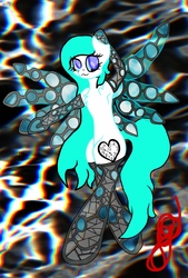 Size: 1440x2128 | Tagged: safe, artist:timeatriy-time-lives, oc, oc only, oc:timey, pony, semi-anthro, amputee, arm hooves, armpits, artificial wings, augmented, prosthetic leg, prosthetic limb, prosthetics, solo