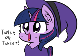 Size: 1205x869 | Tagged: safe, artist:artiks, twilight sparkle, alicorn, pony, g4, artiks is trying to murder us, clothes, costume, cute, ear fluff, female, halloween, hat, holiday, mare, open mouth, simple background, smiling, solo, text, twiabetes, twilight sparkle (alicorn), white background, witch, witch hat