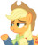 Size: 2816x3247 | Tagged: safe, artist:sketchmcreations, applejack, earth pony, pony, g4, my little pony best gift ever, applejack's hat, clothes, cowboy hat, hat, high res, lidded eyes, raised hoof, simple background, smiling, solo, stetson, sweater, transparent background, vector, winter outfit