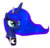 Size: 474x451 | Tagged: safe, artist:platinumdrop, princess luna, pony, g4, female, flockmod, simple background, solo, transparent background