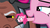 Size: 1280x720 | Tagged: safe, edit, edited screencap, screencap, lord tirek, pinkie pie, alien, g4, school raze, alien (franchise), alien take, insanity, whispering