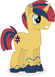 Size: 7123x9999 | Tagged: safe, artist:cirillaq, oc, oc only, oc:stewie, pony, unicorn, absurd resolution, male, simple background, solo, stallion, transparent background, vector