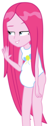 Size: 990x2259 | Tagged: artist needed, dead source, safe, edit, edited edit, editor:didgereethebrony, vector edit, pinkie pie, human, equestria girls, belly, belly edit, clothes, edit of an edit of an edit, fat, fat edit, female, pinkamena diane pie, pudgy pie, simple background, solo, swimsuit, transparent background, vector