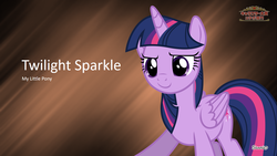 Size: 1366x768 | Tagged: safe, twilight sparkle, alicorn, pony, g4, female, sanrio, sanrio characters collabs, solo, twilight sparkle (alicorn)