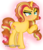 Size: 792x923 | Tagged: safe, artist:doroshll, oc, oc only, oc:melody, pony, unicorn, female, magical lesbian spawn, mare, offspring, parent:adagio dazzle, parent:sunset shimmer, parents:sunsagio, solo