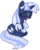 Size: 5165x6404 | Tagged: safe, artist:estories, oc, oc only, oc:silverlay, original species, pony, umbra pony, unicorn, g4, absurd resolution, female, mare, simple background, sitting, solo, transparent background, vector