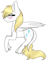 Size: 1156x1387 | Tagged: safe, artist:okimichan, oc, oc only, oc:sally lovely, pegasus, pony, female, glasses, mare, simple background, solo, transparent background