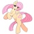 Size: 3024x3024 | Tagged: safe, artist:yasuokakitsune, fluttershy, pegasus, pony, g4, dancing, female, high res, looking at you, solo