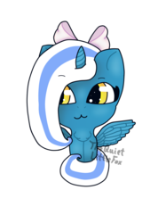 Size: 717x960 | Tagged: safe, artist:thequietlittlefox, oc, oc:fleurbelle, alicorn, pony, adorabelle, alicorn oc, chibi, cute, simple background, transparent background