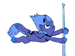 Size: 600x450 | Tagged: safe, artist:whateverbender, princess luna, alicorn, pony, g4, :t, animated, cute, derp, female, flag pole, frame by frame, gif, hoof hold, loop, lunabetes, majestic as fuck, mare, nose wrinkle, s1 luna, scrunchy face, silly, silly pony, simple background, solo, white background, wide eyes, wind, windswept mane, wing fluff