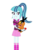 Size: 2550x3300 | Tagged: safe, artist:pokemonftw354, sonata dusk, tepig, equestria girls, g4, clothes, cute, dazzling, high res, pokémon, pokémon black and white, simple background, skirt, starter pokémon, transparent background