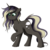 Size: 400x400 | Tagged: safe, artist:mindlesssketching, oc, oc only, oc:silent rhyme, pony, unicorn, female, mare, pixel art, simple background, solo, transparent background