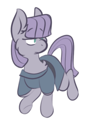 Size: 319x452 | Tagged: safe, artist:emmabebe, maud pie, earth pony, pony, g4, female, simple background, solo, transparent background