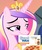 Size: 508x600 | Tagged: safe, edit, edited screencap, screencap, princess cadance, pony, g4, three's a crowd, budget cuts, cadance's pizza delivery, cheap, cropped, disgusting, evil, female, food, great value, holding, meat, meme, pathetic, peetzer, pepperoni, pepperoni pizza, pizza, ponies eating meat, pure unfiltered evil, smiling, smirk, smug, solo, that pony sure does love pizza, this will end in sickness, unpleasant implications
