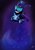 Size: 752x1063 | Tagged: safe, artist:punnyredpanda27, nightmare moon, robot, g4, robot and monster, robot default