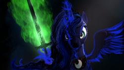 Size: 1920x1080 | Tagged: safe, princess luna, pony, g4, 3d, gimp, source filmmaker