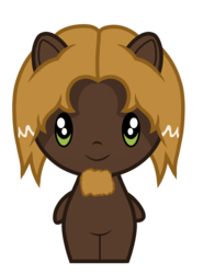 Size: 2000x2700 | Tagged: safe, artist:toyminator900, oc, oc:mellow rhythm, pegasus, pony, chibi, cutie mark crew, high res, male, simple background, toy, transparent background