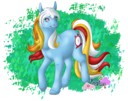 Size: 1000x786 | Tagged: safe, artist:dreamcrystalart, artist:sd-dreamcrystal, bright eyes (twinkle eyed pony), pony, g1, female, simple background, solo, transparent background