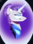 Size: 1200x1600 | Tagged: safe, artist:ghostlyclouds, rarity, pony, g4, alternate timeline, bust, female, glowing horn, horn, night maid rarity, nightmare takeover timeline, portrait, slit pupils, solo