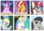 Size: 1800x1273 | Tagged: safe, screencap, derpy hooves, moondancer, octavia melody, princess celestia, starlight glimmer, sunset shimmer, alicorn, earth pony, pegasus, pony, unicorn, amending fences, equestria girls, equestria girls specials, every little thing she does, g4, my little pony equestria girls: better together, my little pony equestria girls: forgotten friendship, bacon hair, cute, cutelestia, dancerbetes, derpabetes, glim glam, glimmerbetes, group, nickname, sextet, shimmerbetes, tavi, tavibetes