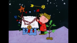 Size: 1280x720 | Tagged: safe, edit, screencap, pony, best gift ever, g4, animated, charlie brown, snow, sound, webm, winter outfit