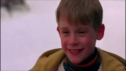 Size: 1280x720 | Tagged: safe, edit, screencap, human, pony, g4, my little pony best gift ever, animated, background pony, home alone, home alone 2: lost in new york, kevin mccallister, macaulay culkin, snow, sound, webm, winter outfit