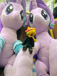 Size: 3000x4000 | Tagged: safe, applejack, starlight glimmer, equestria girls, g4, appletini, ball jointed doll, clothes, doll, equestria girls minis, eqventures of the minis, irl, photo, plushie, socks, toy