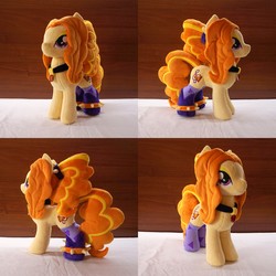 Size: 5120x5120 | Tagged: safe, artist:egalgay, adagio dazzle, earth pony, pony, g4, absurd resolution, clothes, handmade, multiple views, plushie, ponified, shoes, socks, solo