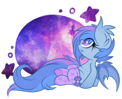 Size: 2749x2239 | Tagged: safe, artist:starlightlore, oc, oc only, oc:astral flare, bat pony, pony, clothes, female, filly, high res, simple background, socks, solo, starry eyes, stars, transparent background, wingding eyes