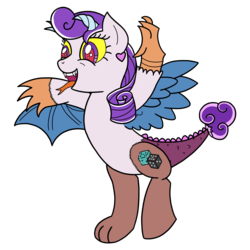 Size: 2000x2000 | Tagged: safe, oc, oc only, oc:pearl, high res, parent:discord, parent:rarity, parents:raricord, solo