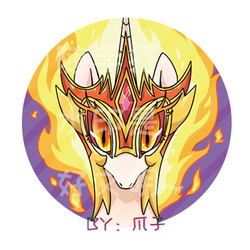 Size: 354x354 | Tagged: safe, artist:yukandasama, daybreaker, alicorn, pony, g4, female, looking at you, mare, solo